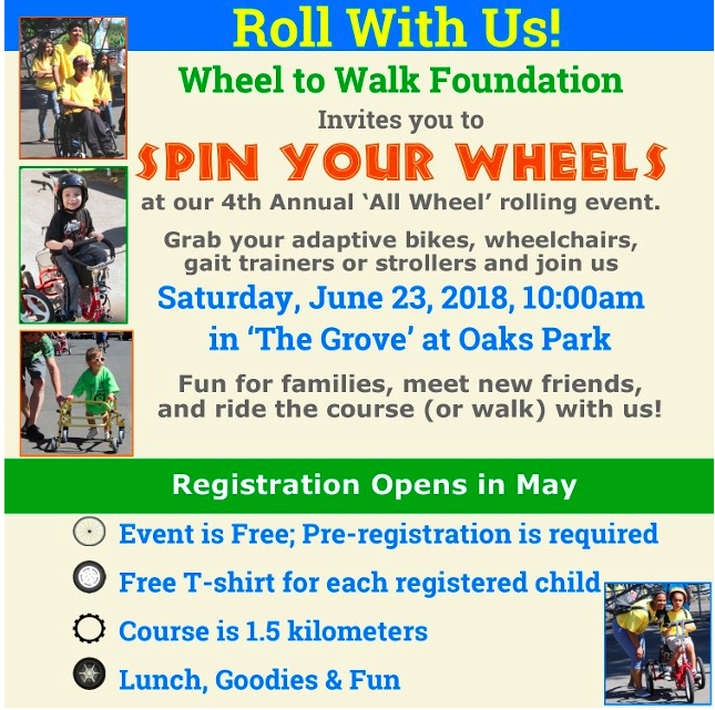 Wheel to Walk: Spin Your Wheels @ The Grove at Oaks Park | Portland | Oregon | United States